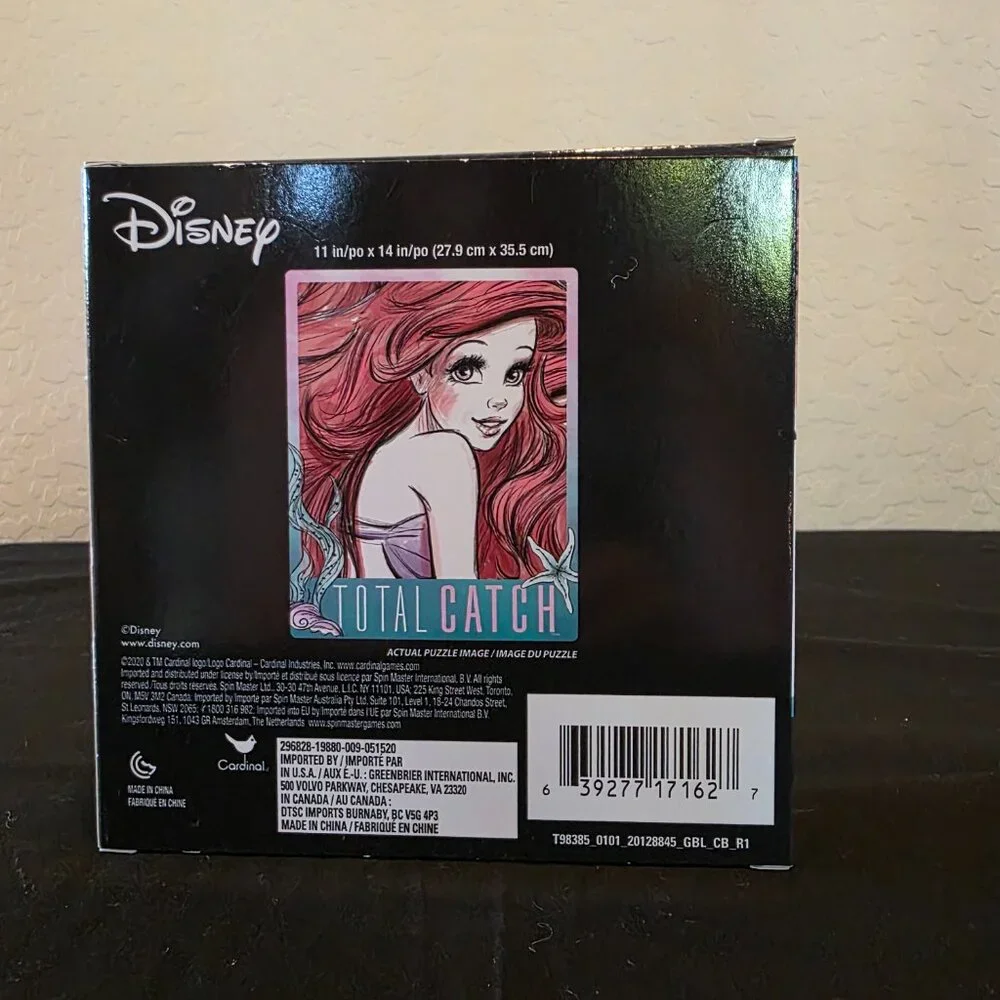 New 500 Piece ARIEL DISNEY Total Catch Jigsaw Puzzle The Little Mermaid